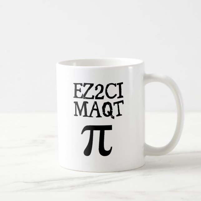 QT Pi  Cutie Pie Coffee Mug (Right)