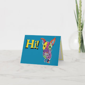 QT Pie greeting card