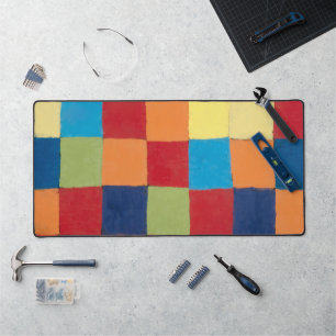 "Qu 1" Colour Chart   Paul Klee   Desk Mat