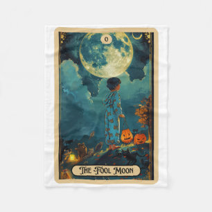 Quack I Mean Boo Duck Trick Or Treat Spooky Hallow Fleece Blanket