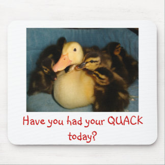 Quack mousepad