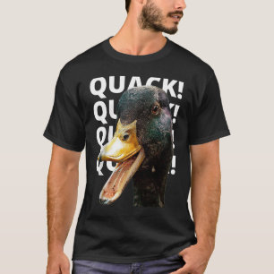 Quack Quack for Duck Raglan Baseball T-Shirt