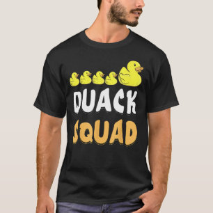 Quack Squad Rubber Duck Family Rubber Duckling Cut T-Shirt