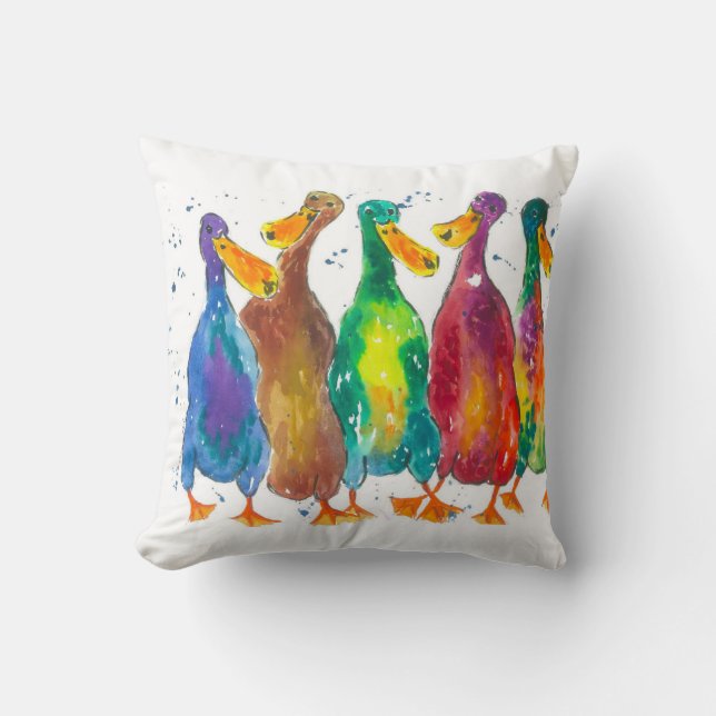 Quackers Cushion (Front)