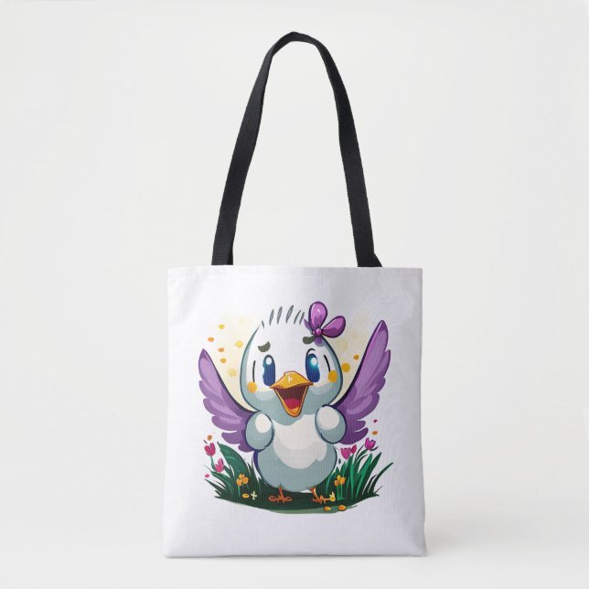 Quackin' Cute Tote Bag (Front)