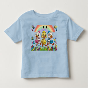 "Quacking into Kindergarten!" – Cute Duck Back-to- Toddler T-Shirt