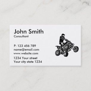 Quad ATV Business Card