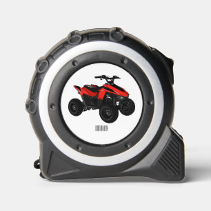 Quad bike atv cartoon illustration 1