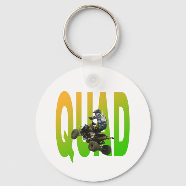 quad bike key ring (Front)