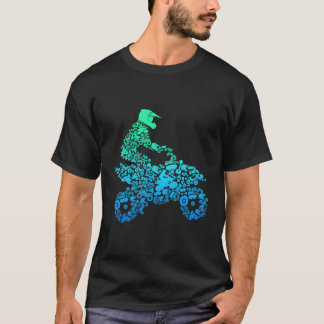 Quad Biker Atv 4 Wheeler Quad For And T-Shirt