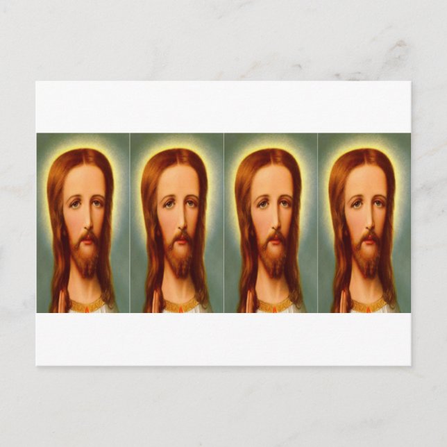 Quad Christ Postcard (Front)