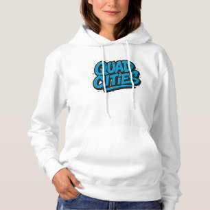Quad Cities Graffiti Style – Urban Streetwear Iowa Hoodie