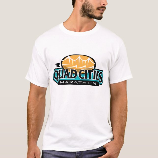 Quad Cities Marathon T-Shirt (Front)