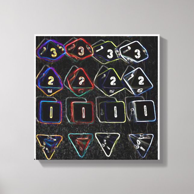 Quad Dice Canvas (Front)