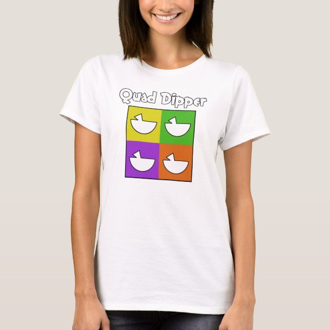Quad Dipper (front only) T-Shirt (Front)