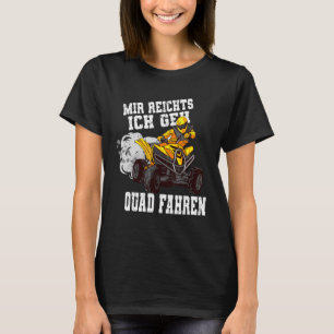 Quad Driver Offroad Biker Atv Quad Driver T-Shirt