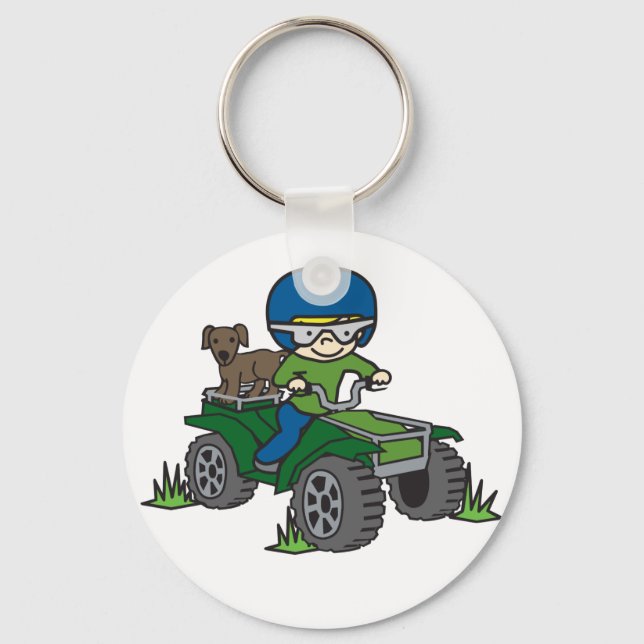 Quad Driving Key Ring (Front)