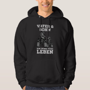 Quad Father Son Dad Atv Driver Father's Day Hoodie