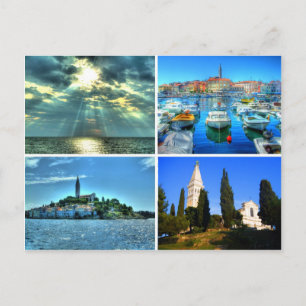 Quad pictures of Rovinj Postcard