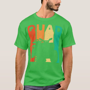 Quad Retro ATV Vintage 4x4 Offroad Biker 1266 T-Shirt