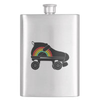 quad roller skate rainbow