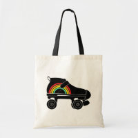 quad roller skate rainbow