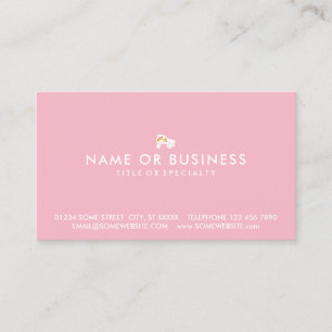 quad skate rainbow business card