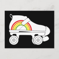 quad skate rainbow