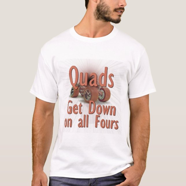 Quad Skates T-Shirt (Front)