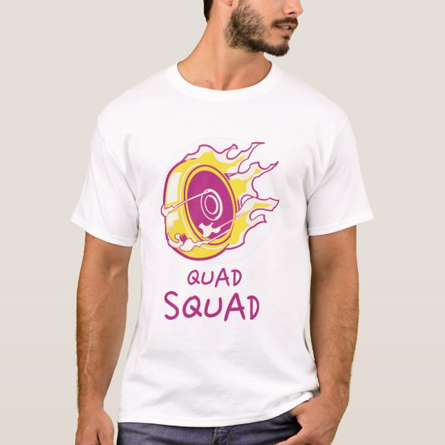 Quad Squad  T-Shirt (Front)