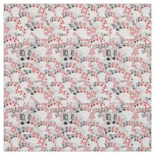 Quad Tens In A Layered Pattern, Fabric