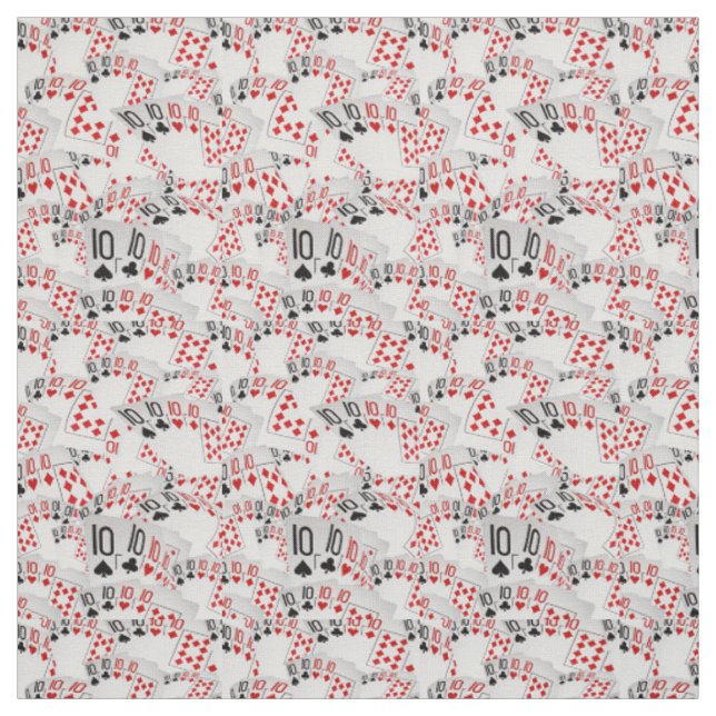 Quad Tens In A Layered Pattern, Fabric (Swatch)