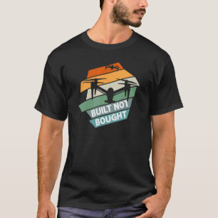Quadcopter FPV Drone Pilot RC Pilot Drone Builder T-Shirt