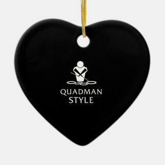 QUADMAN STYLE CERAMIC TREE DECORATION