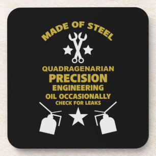 Quadragenarian Birthday Coaster