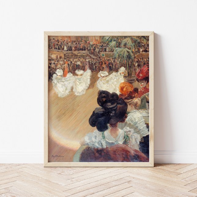 Quadrille au bal Tabarin | Louis Abel-Truchet Poster (Creator Uploaded)