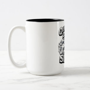 Quadruple Digit Silver Mug