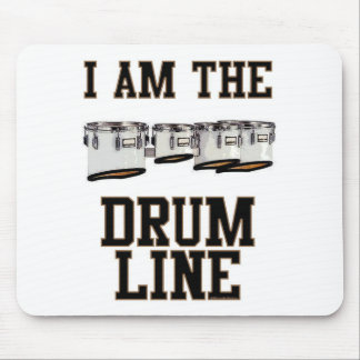 Quads: I Am The Drum Line Mouse Mat