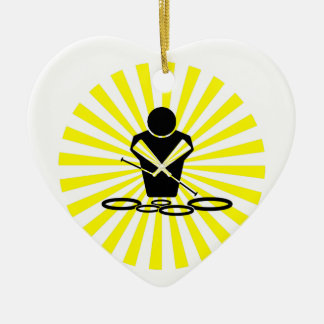 QUADS - SUN BURST - POW BANG - WOW - TENORS! CERAMIC TREE DECORATION