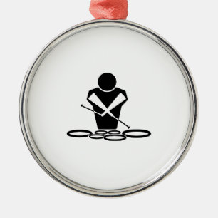 Quads - Tenor Drums - Squints Metal Tree Decoration