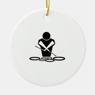 Quads - Tenor Drums - Toms Ceramic Tree Decoration
