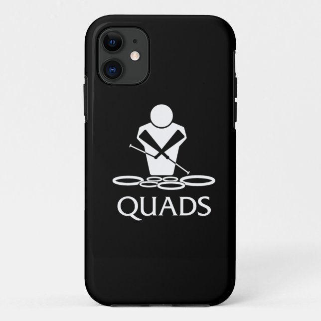 Quads - Tenors - Squints - Drumline - iPhone 5 Case-Mate iPhone Case (Back)