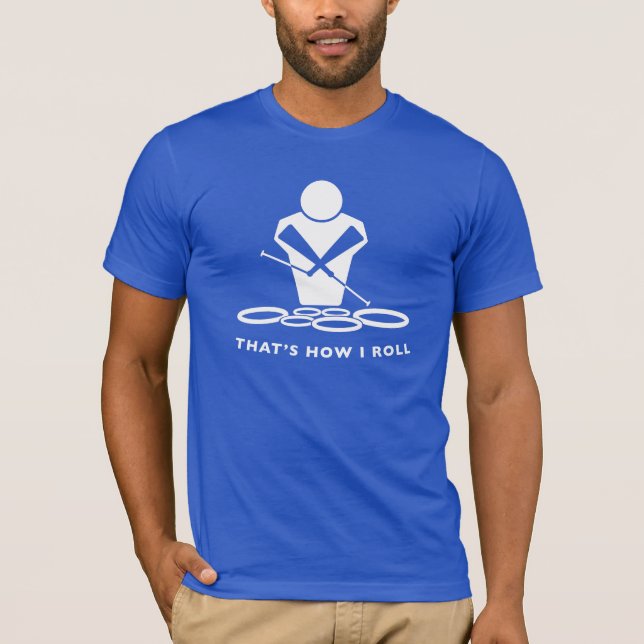 Quads - That's How I Roll - double-spocks T-Shirt (Front)