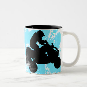 quads. Two-Tone coffee mug