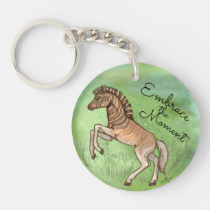 Quagga "Embrace the moment" Key Ring