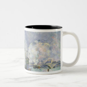 Quai de Bercy, Paris, 1873-75 Two-Tone Coffee Mug
