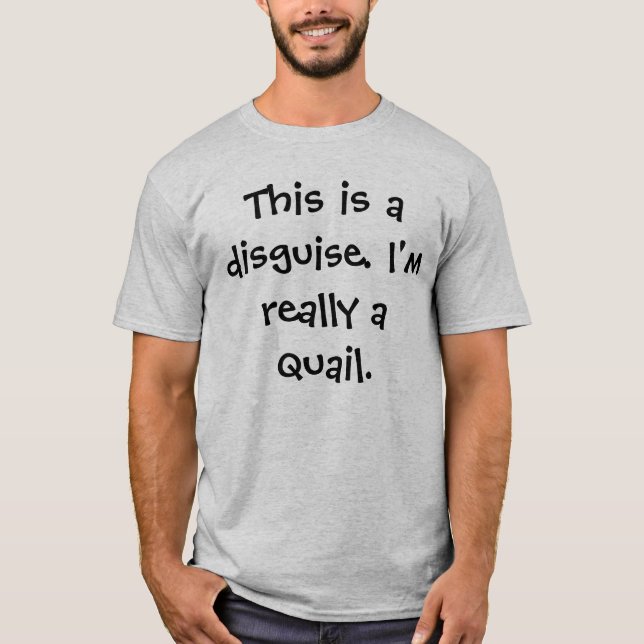 Quail Costume T-Shirt (Front)