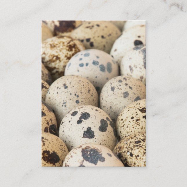 Quail Eggs Business Card (Front)