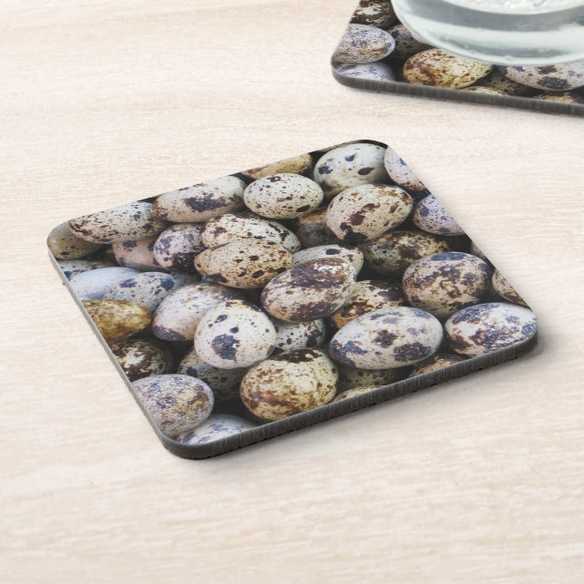 Quail Eggs Coaster (Left Side)