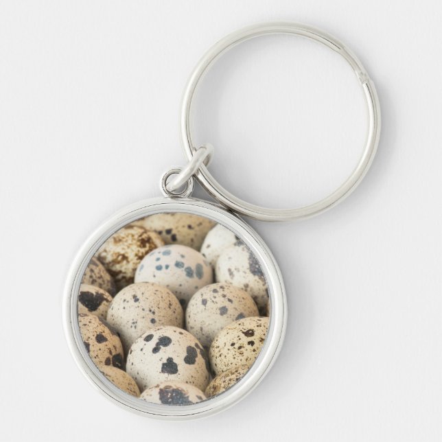 Quail Eggs Key Ring (Front)